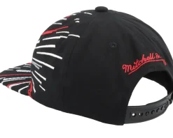 Snapback-Mitchell & Ness Chicago Bulls Burst Deadstock Black Snapback -