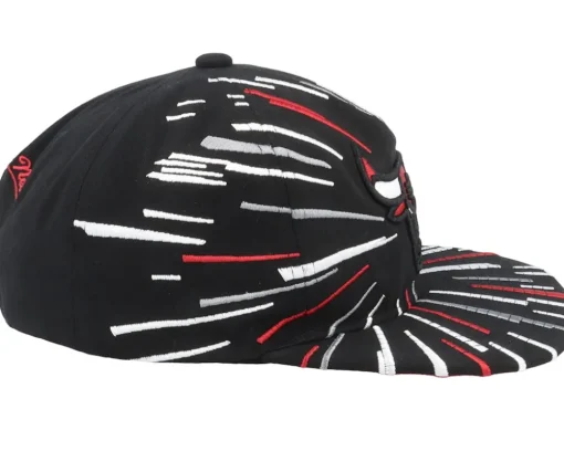 Snapback-Mitchell & Ness Chicago Bulls Burst Deadstock Black Snapback -