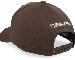 Adjustable-Mitchell & Ness Chicago Bulls Classic Brown/Orange Adjustable -