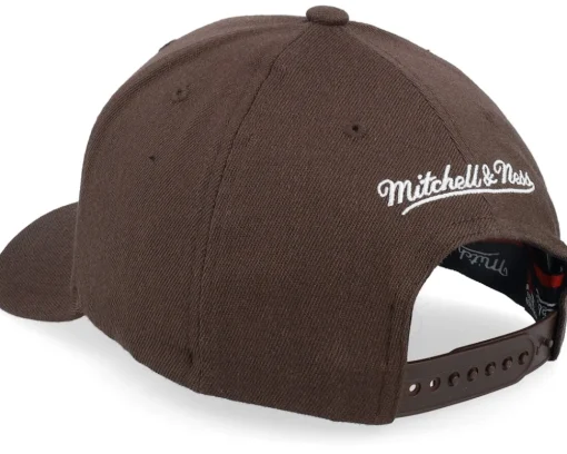 Adjustable-Mitchell & Ness Chicago Bulls Classic Brown/Orange Adjustable -