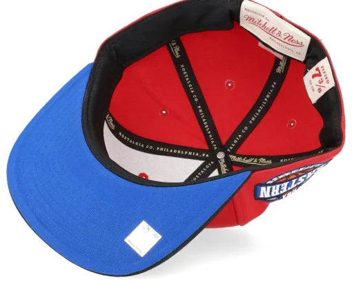 Fitted-Mitchell & Ness Chicago Bulls Coast2coast Red/Black Fitted -