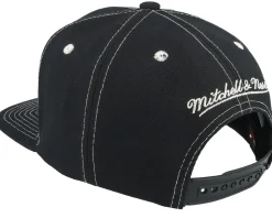 Best Mitchell & Ness Chicago Bulls Contrast Natural Snapback - Black