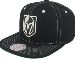 Best Mitchell & Ness Chicago Bulls Contrast Natural Snapback - Black