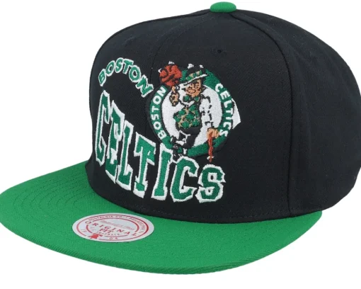 Snapback-Mitchell & Ness Chicago Bulls Crooked Path Snapback - Black