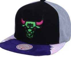 Sale Mitchell & Ness Chicago Bulls Day 5 Black/Grey Snapback -