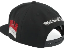 Snapback-Mitchell & Ness Chicago Bulls Drop It Black Snapback -