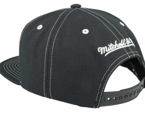 Snapback-Mitchell & Ness Chicago Bulls Glow Up Snapback - Black