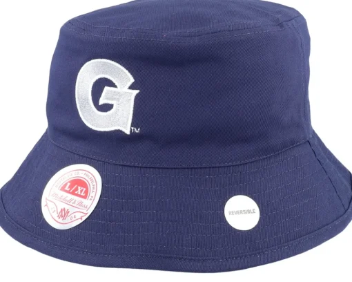 New Mitchell & Ness Chicago Bulls Lifestyle Reversible /Grey Bucket - Red