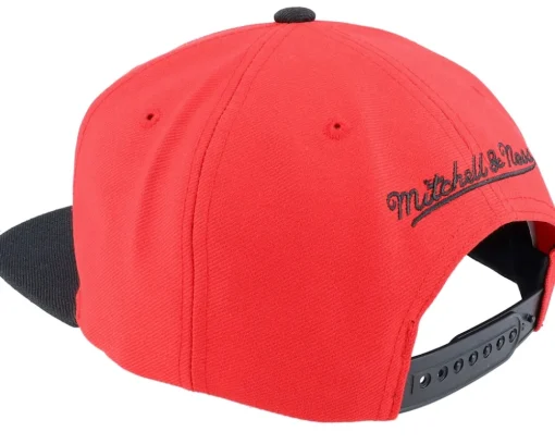 Best Mitchell & Ness Chicago Bulls Team Insider Red/Black Snapback -