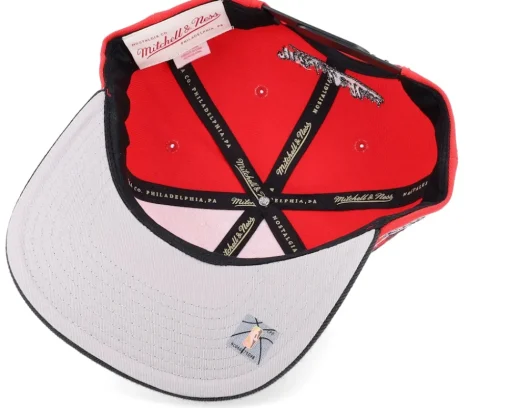 Best Mitchell & Ness Chicago Bulls Team Insider Red/Black Snapback -