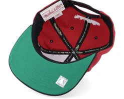 Snapback-Mitchell & Ness Chicago Bulls Transcript /Black Snapback - Red