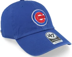 Dad Cap-47 Brand Chicago Cubs Clean Up Royal Blue/Red Adjustable -