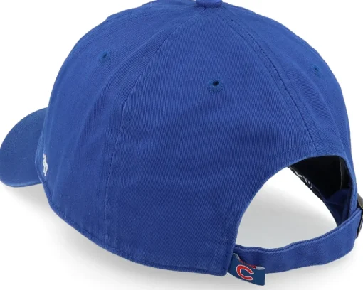 Dad Cap-47 Brand Chicago Cubs Clean Up Royal Blue/Red Adjustable -