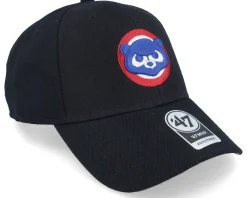 Adjustable-47 Brand Chicago Cubs Mvp Black/Red Adjustable -