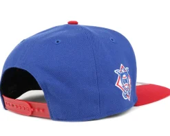 Snapback-47 Brand Chicago Cubs Sure Shot 2 Tone Blue/Red Snapback -