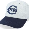 Dad Cap-American Needle Chicago Federals Archive Legend Hther Gray/Navy Dad Cap -