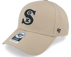 Adjustable-47 Brand Chicago White Sox Cooperstown Mvp Khaki Adjustable -