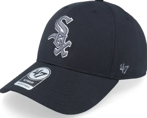 Adjustable-47 Brand Chicago White Sox Freeform Snap Mvp Adjustable - Black