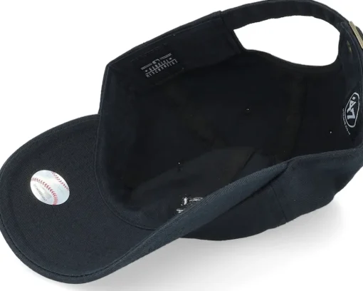 Dad Cap-47 Brand Chicago White Sox Clean Up Black Adjustable -