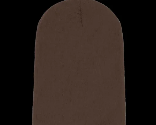 Fashion Beechfield Chocolate Long Blank Beanie -