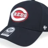 Adjustable-47 Brand Cincinnati Reds Mvp Black Adjustable -