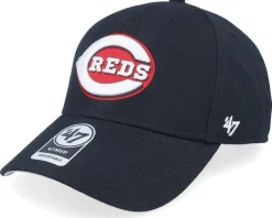 Adjustable-47 Brand Cincinnati Reds Mvp Black Adjustable -