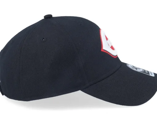 Adjustable-47 Brand Cincinnati Reds Mvp Black Adjustable -