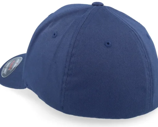 New Skillfish Cirkel Grisjävel Wooly Combed Navy Flexfit -