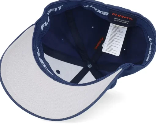 New Skillfish Cirkel Grisjävel Wooly Combed Navy Flexfit -