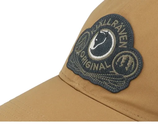 Dad Cap-Fjällräven Classic Badge Cap Buckwheat Brown Dad cap - Beige