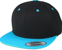 Snapback | Blanks-Yupoong Classic /Teal Snapback - Black