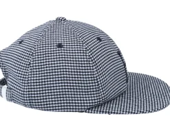Snapback-HUF Classic H Houndstooth 6 Panel Black Strapback -