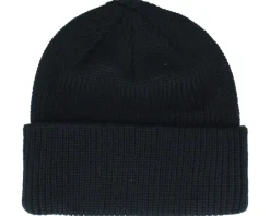 Cuff Beanies-Mitchell & Ness Classic Mark Knit Black Cuff -