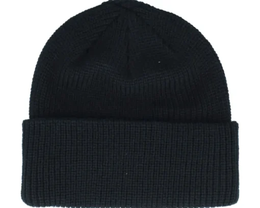 Cuff Beanies-Mitchell & Ness Classic Mark Knit Black Cuff -