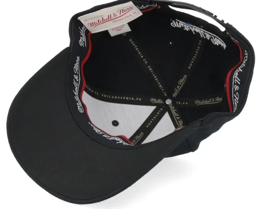 Adjustable-Mitchell & Ness Classic Mark Stretch Black Adjustable -