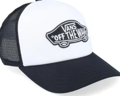 Clearance Vans Classic Patch Curved Bi Black/White Trucker -