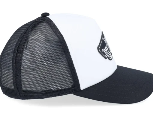 Clearance Vans Classic Patch Curved Bi Black/White Trucker -