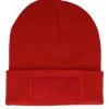 Sale Beechfield Classic Original Patch Cuff - Red