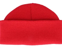 Discount Beechfield Classic Red Short Blank Beanie -