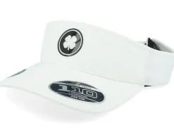 Clearance Black Clover Clear White/Black Tpu Patch Visor -