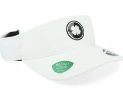 Clearance Black Clover Clear White/Black Tpu Patch Visor -