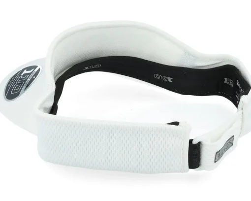 Clearance Black Clover Clear White/Black Tpu Patch Visor -
