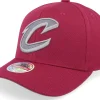 Adjustable-Mitchell & Ness Cleveland Cavaliers Burgundy Classic Red Burgundy Adjustable -