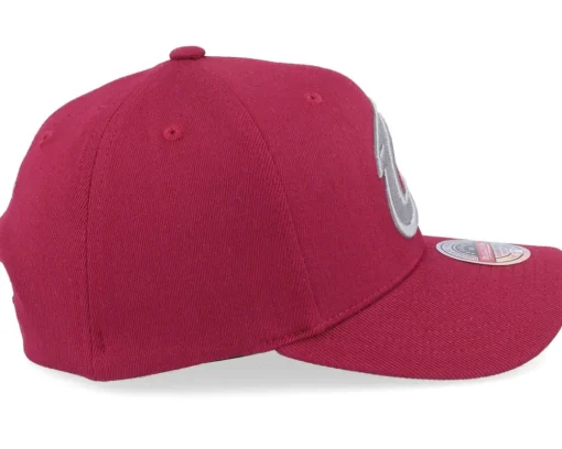 Adjustable-Mitchell & Ness Cleveland Cavaliers Burgundy Classic Red Burgundy Adjustable -