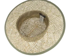 Hot Seeberger Cloche Seagras Natural/Khaki Straw Hat -