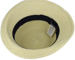 Straw Hat | Trilby Hats-Seeberger Cloche With Ribbon Trimming Honey-Powder Red Straw Hat -