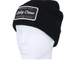 Fashion Salty Crew Coastal Beanie Faded Black Cuff -