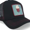 Trucker-Capslab Cocktails Irish Coffee Black/Burgundy Trucker -