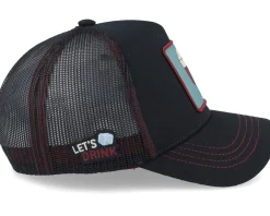 Trucker-Capslab Cocktails Irish Coffee Black/Burgundy Trucker -