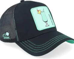 Trucker-Capslab Cocktails Lagoon Black/Turqouise A-frame Trucker -